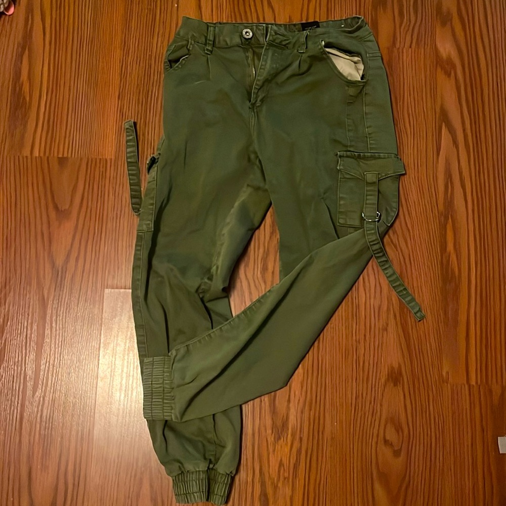 Green Cargo Pants